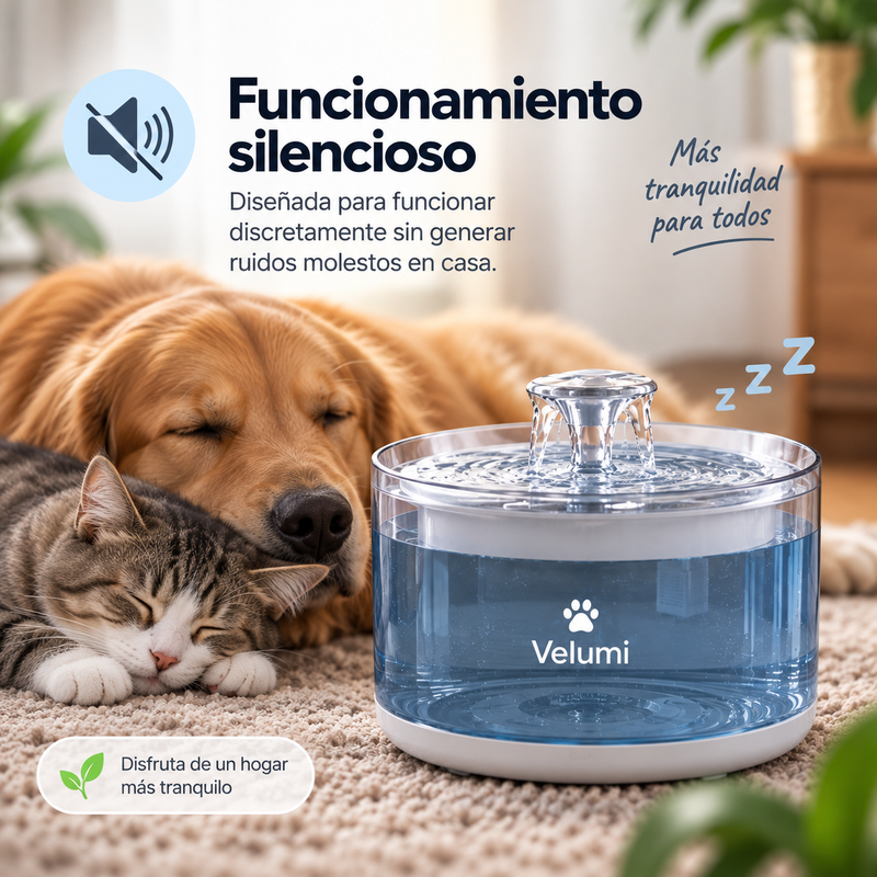 🔇 Funcionamiento silencioso